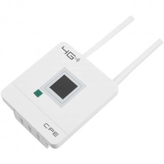 4G роутер WiFi з SIM картою WavLink CPE-4G, LCD дисплей, 300 Мбіт/с, покриття до. . фото 4