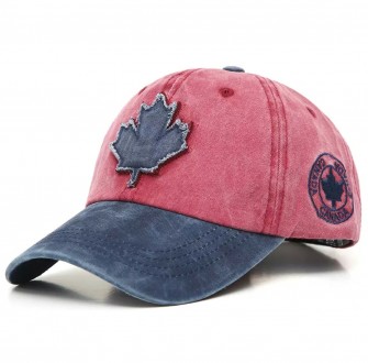 Кепка Бейсболка Canada, Maple leaf (Канада, Кленовый лист) с изогнутым козырьком. . фото 9