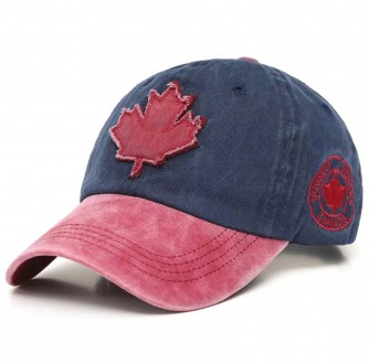 Кепка Бейсболка Canada, Maple leaf (Канада, Кленовый лист) с изогнутым козырьком. . фото 8