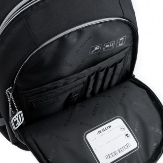 Школьный рюкзак Kite JV22-700M – ортопедическая полукаркасная модель, выполненна. . фото 11