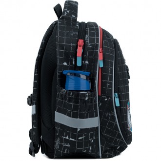Школярний рюкзак Kite K22-700M(2p)-3 - ортопедічна напівкаркасна модель, зроблен. . фото 10