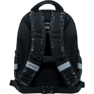 Школьный рюкзак Kite K22-700M(2p)-3 – ортопедическая полукаркасная модель, выпол. . фото 4