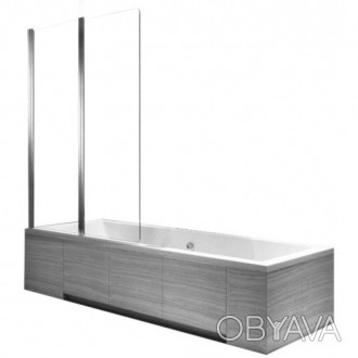 Шторка для ванни дозволить перетворити ванну на душову кабіну, оберігаючи ванну . . фото 1