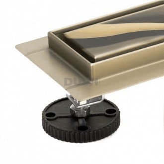 Модель зливу Rea Pure Neo Pro Mirror Gold - один з наших найкращих лінійних злив. . фото 7