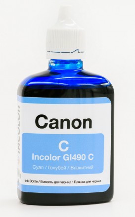 Комплект чернил INCOLOR для Canon (5х100 мл) B/BP/C/M/Y: 
Совместимые чернила дл. . фото 2
