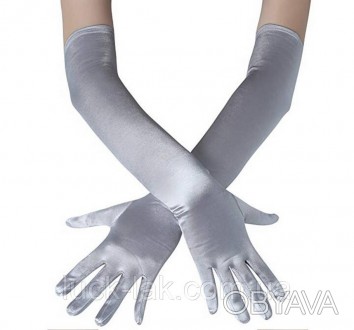 Перчатки стрейч-атлас, 48-55 см, за локоть, длинные
Качественный пошив, аккуратн. . фото 1