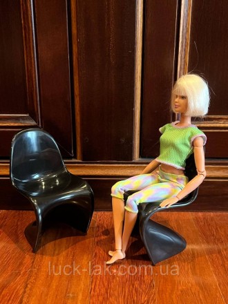 Кресло гнутое дизайнерское для куклы Барби или других подобных кукол 1/6 Блайз, . . фото 5