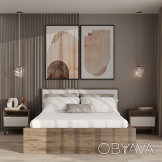 Кровать Fenster Флоренция 1000x1760x2090 Аликанте/Белый