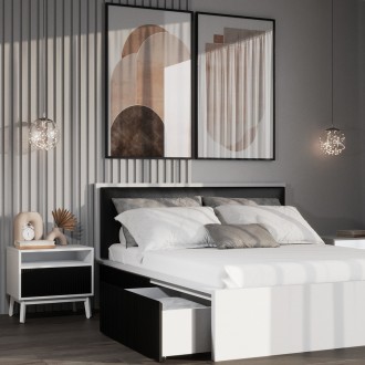 Кровать двуспальная Флоренция – это сочетание стиля и комфорта. Современный диза. . фото 3