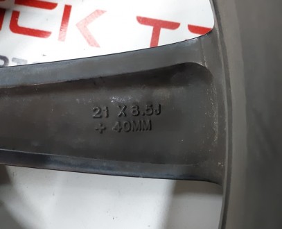 Диск колёсный GREY TURBINE 21x8.5 J с повреждением Tesla model S, model S REST 1. . фото 6