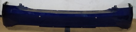 Бампер задний, верхняя часть AUTOPILOT, SVC, OCEAN BLUE в сборе с кронштейнами к. . фото 2
