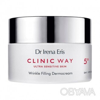 Денний крем Dr Irena Eris Clinic Way 5° SPF 20 проти зморщок, для дуже чутливої