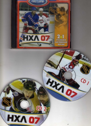 Fifa 08-2CD.НХЛ 07-2CD.NHL 2005-1CD.Fifa 2005-1CD.Все диски в идеальном состояни. . фото 6