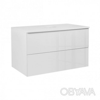 Подвесная тумба Qtap Tern 800х476х469 White со столешницей QT1779TPL801W выполне. . фото 1