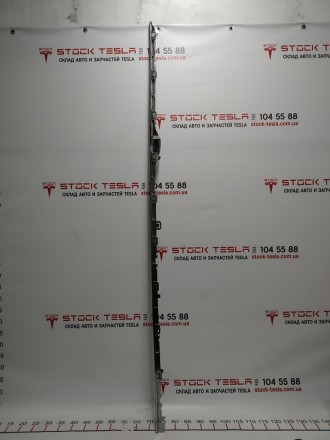 Молдинг накладки порога левого (пластик хром) Tesla model S, model S REST 102457. . фото 3