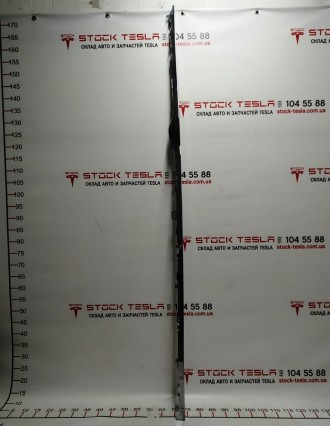 Молдинг накладки порога левого (пластик хром) Tesla model S, model S REST 102457. . фото 7