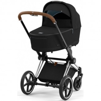 Cybex Priam 4.0 коляска Deep Black шасі Chrome Brown 2022р.. Киев. фото 1 Cybex Priam 4.0 коляска Deep Black шасі Chrome Brown 2022р.. Киев. фото 1
