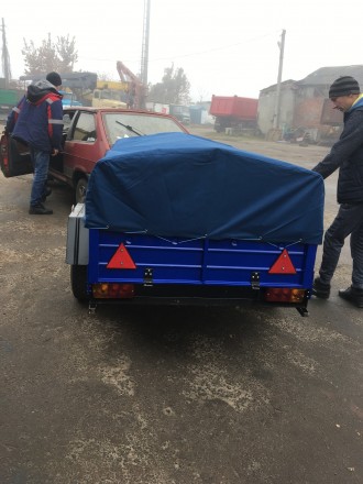 Прицеп легковой от производителя с доставкой. Орехов. фото 1 Прицеп легковой от производителя с доставкой. Орехов. фото 1