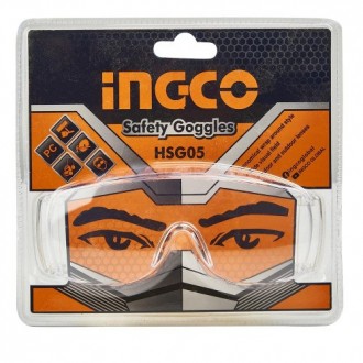 Окуляри захисні Master (прозорі) INGCO - призначені для захисту очей від впливу . . фото 8