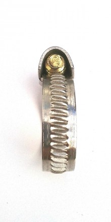 Хомут із неіржавкої сталі марки 410 S, ширина стрічки 9 мм (Germany Type).. . фото 3