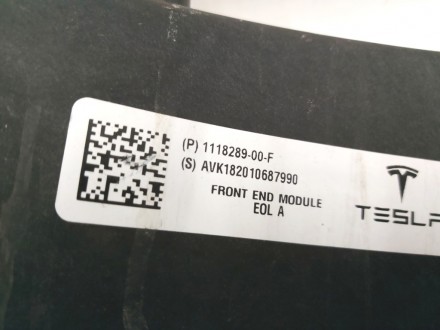 Панель радиаторов (пластик) RWD с повреждением Tesla model 3 1110240-00-F
Доста. . фото 4