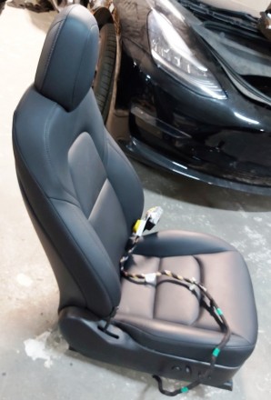 Пассажирское сиденье в сборе (с подогревом) PRM PUR BLK на автомобиль Tesla Mode. . фото 4