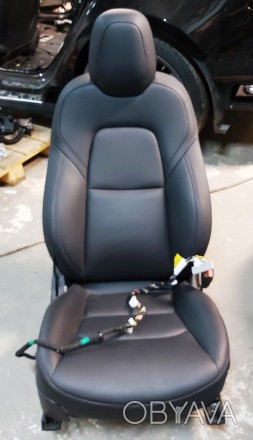 Пассажирское сиденье в сборе (с подогревом) PRM PUR BLK на автомобиль Tesla Mode. . фото 1