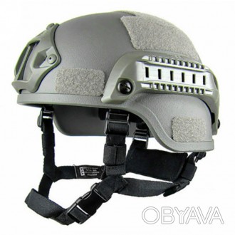 Каска шлем тактический пластиковый с креплением для прибора ночного виденья MICH