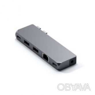 Хаб (адаптер) USB-C Satechi Pro Hub Mini Space Gray обеспечит максимально быстру. . фото 1