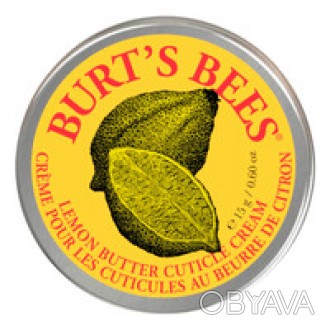 Крем для кутикулы Burt's Bees Lemon Butter Cuticle Cream 15g — увлажнения . . фото 1