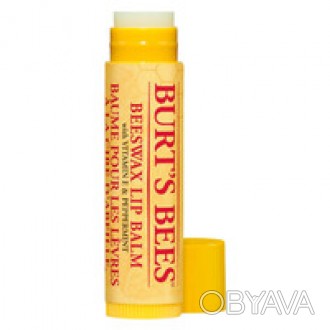 Бальзам для губ Burt's Bees Beeswax Lip Balm с пчелиным воском — максималь. . фото 1