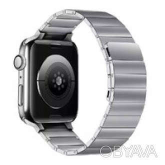 Ремешок iLoungeMax Metal Loop Magnetic Strap Silver для Apple Watch Ultra 49mm |. . фото 1