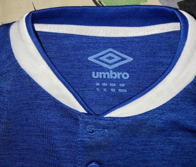 Подростковая футболка UMBRO FC Everton, длина-55см, под мышками-40см, новое сост. . фото 5