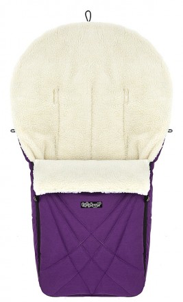Зимний конверт Babyroom Wool №8 violet (фиолетовый). Запорожье. фото 1 Зимний конверт Babyroom Wool №8 violet (фиолетовый). Запорожье. фото 1