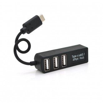 Хаб Type-C P3101, 3 порта USB 2.0 + SD/TF, 10 см, Black, Blister. Кривий Ріг. фото 1
Хаб Type-C P3101, 3 порта USB 2.0 + SD/TF, 10 см, Black, Blister. Кривий Ріг. фото 1