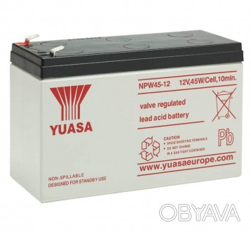 
	Аккумуляторная батарея для ИБП Yuasa NPW45-12 - используется в устройствах с н. . фото 1