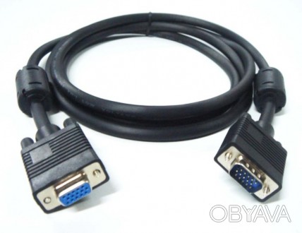 
	Кабель Merlion VGA 1,5м - с помощью данного кабеля ты легко сможешь передать и. . фото 1