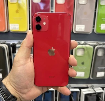 iPhone 11 128Gb Red б.у. (идеальный). Київ. фото 1 iPhone 11 128Gb Red б.у. (идеальный). Київ. фото 1