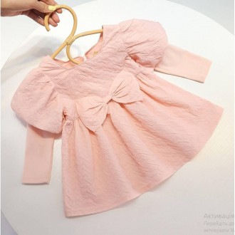 Красивое нарядное розовое платье станет находкой на любой праздник для вашей мал. . фото 2