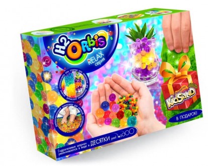 Набор для творчества Danko Toys гидрогельные шарики Relax orbis (RLX-01). Белая Церковь. фото 1 Набор для творчества Danko Toys гидрогельные шарики Relax orbis (RLX-01). Белая Церковь. фото 1