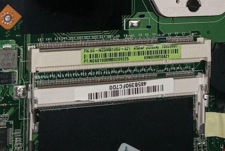 Материнська плата з ноутбука ASUS K50AB 60-NZGMB1000-A21 AMD Athlon II M320

Н. . фото 4