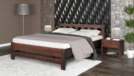 Кровать деревянная коллекции "Верона"!
Кровать изготовлена из натурального дерев. . фото 4