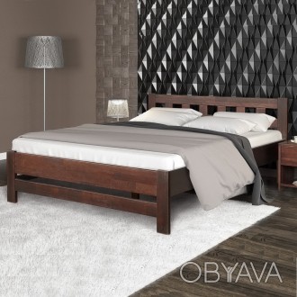 Ліжко дерев'яна колекції "Верона"!
Ліжко виготовлене з натурального дерева Сосна. . фото 1