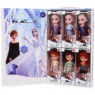 Набор кукол "Frozen" (аналог) 6 шт арт. YF 8008 A
Набор состоит из 6 милых кукол. . фото 4