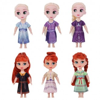 Набор кукол "Frozen" (аналог) 6 шт арт. YF 8008 A
Набор состоит из 6 милых кукол. . фото 3