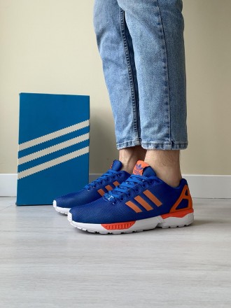 
/ Кроссовки Adidas ZX FLUX /- made in Vietnam- Материал: сетка, текстиль- Лёгки. . фото 6