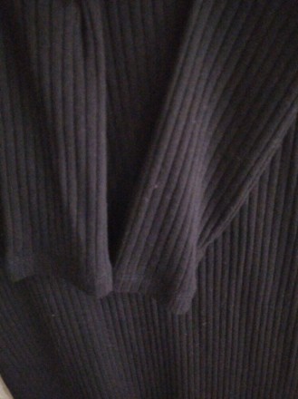 Трикотажное черное платье,р.46,Primark, Бангладеш.
ПОГ 46 см.
Ширина плеч 40 с. . фото 4