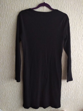 Трикотажное черное платье,р.46,Primark, Бангладеш.
ПОГ 46 см.
Ширина плеч 40 с. . фото 5