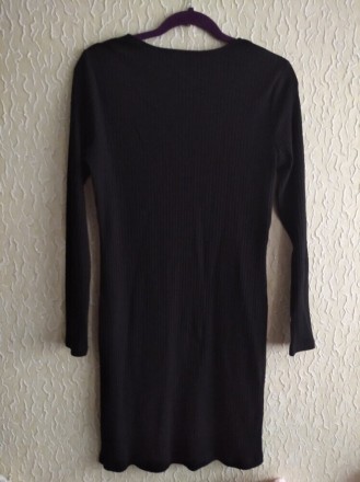 Трикотажное черное платье,р.46,Primark, Бангладеш.
ПОГ 46 см.
Ширина плеч 40 с. . фото 6