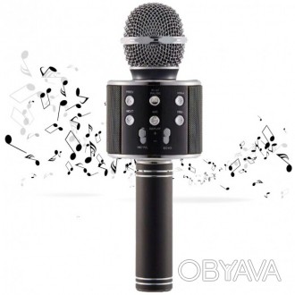 Мікрофон Караоке Wster WS-858 покращена версія мікрофонів моделей серії Q, творц. . фото 1